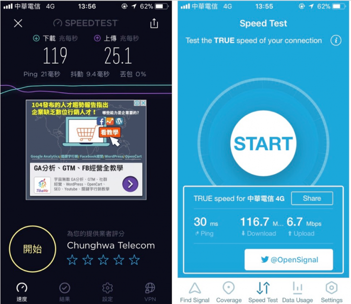 電信三雄基地台數又重新洗牌了