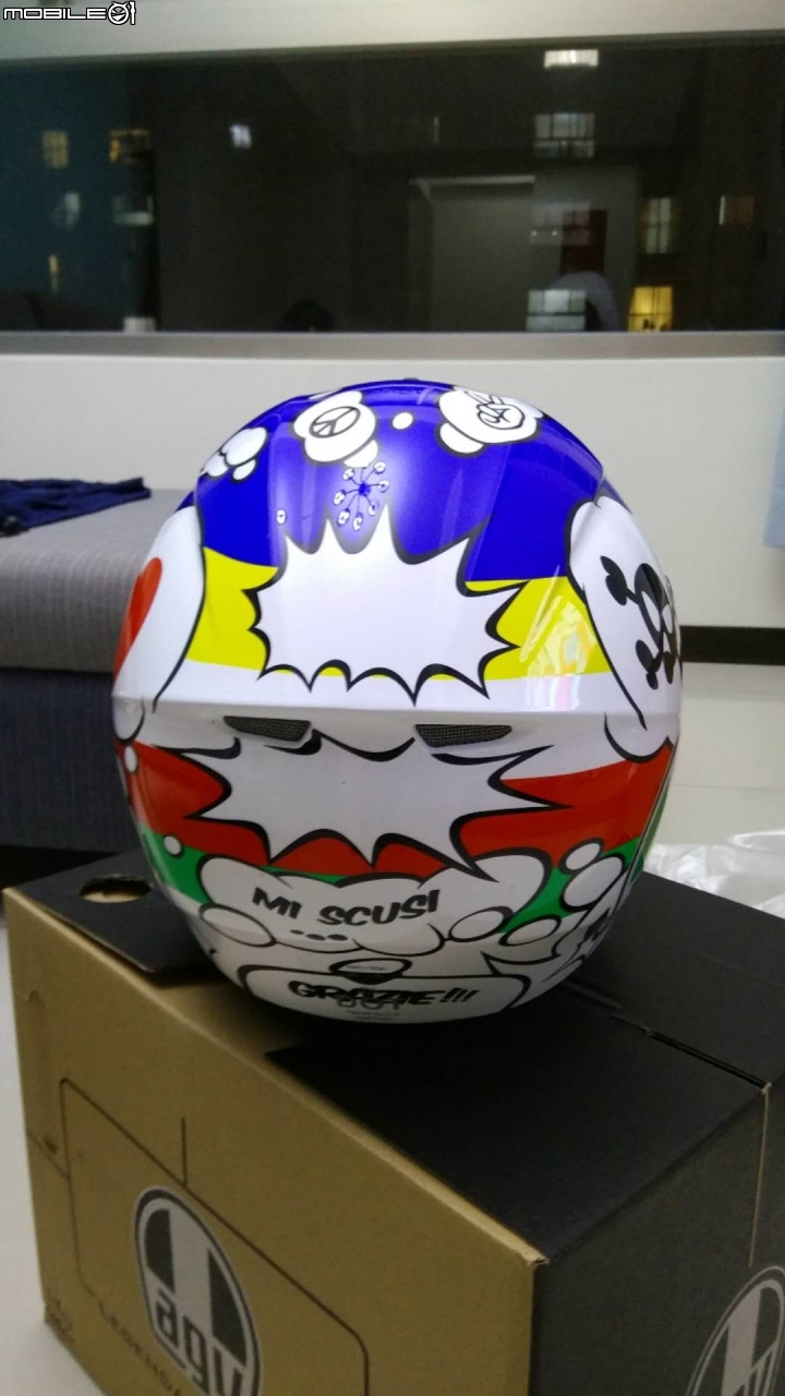 人生第一頂全罩Helmet K3 SV COMIC ML 開箱(由日本亞馬遜購入)