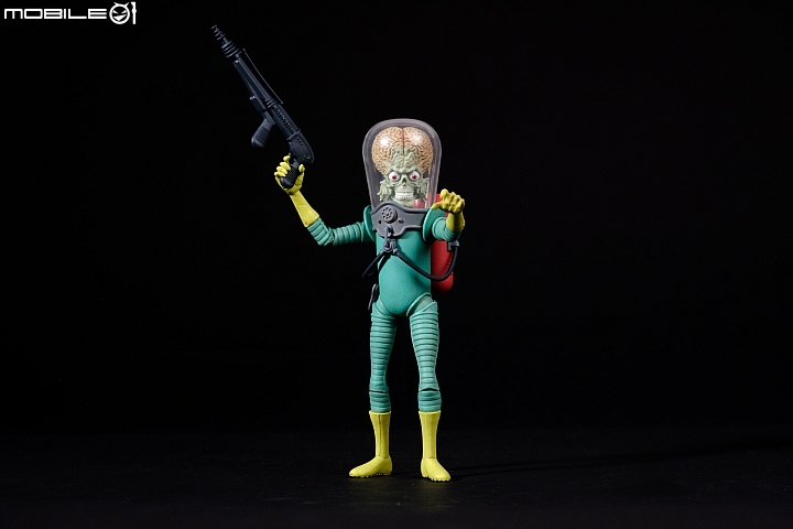 【惡趣味】重回奇想般的科幻世界！Mars Attacks!50週年火星士兵開箱
