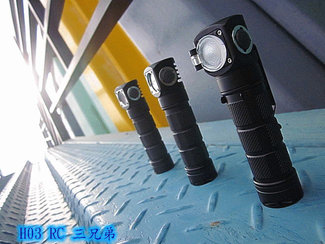 H03 RC三兄弟多用型磁吸充電頭燈