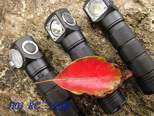 H03 RC三兄弟多用型磁吸充電頭燈