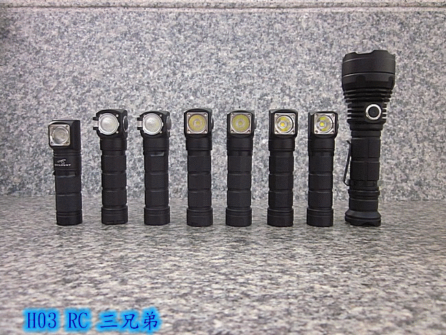 H03 RC三兄弟多用型磁吸充電頭燈