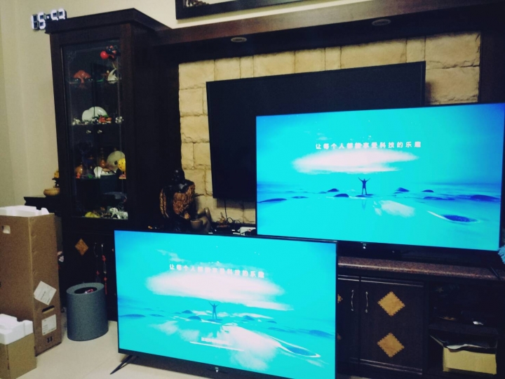 雙11 淘寶購買海信75吋+小米55吋電視經驗分享
