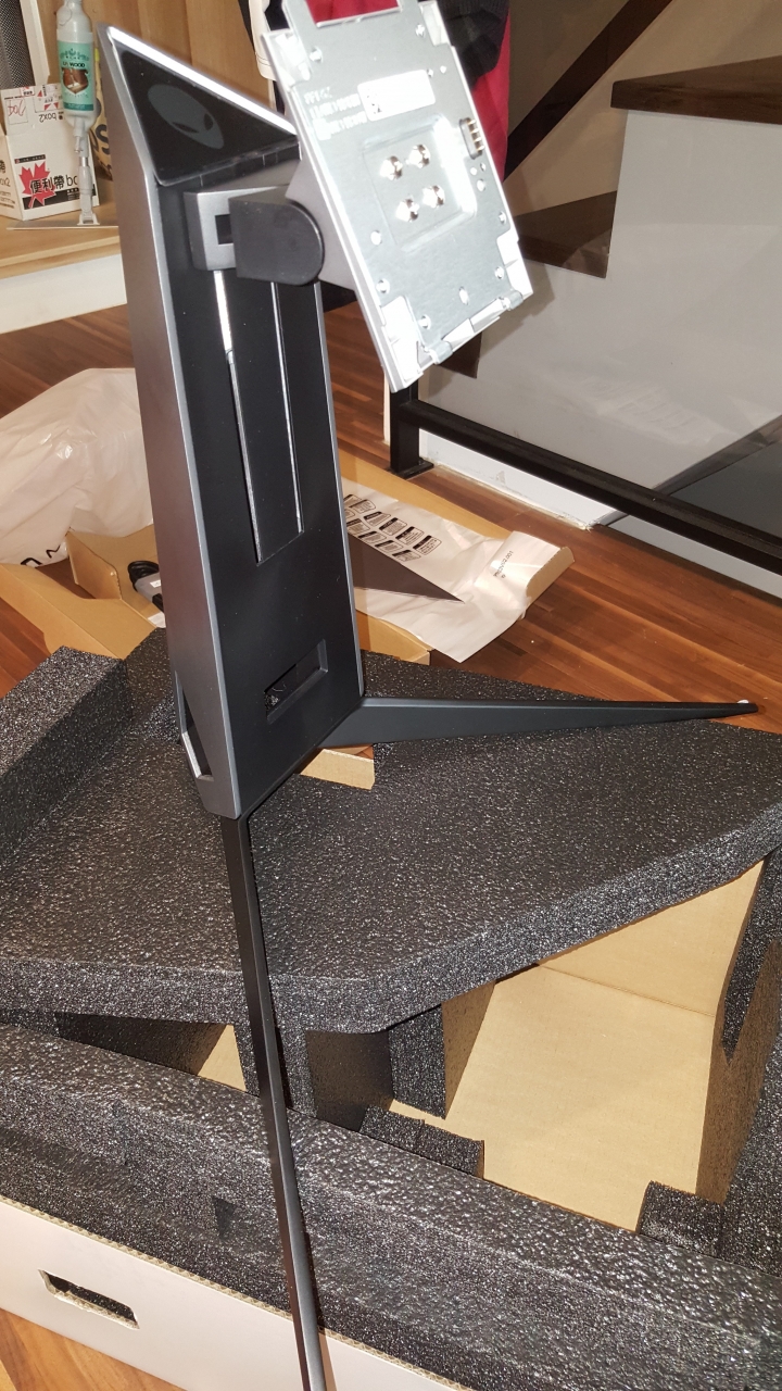 DELL AW3418DW開箱 圖多