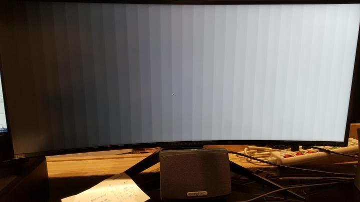 DELL AW3418DW開箱 圖多