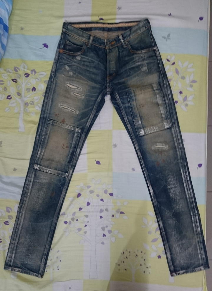 [開箱實穿分享] Jeansda (金斯大) 褲款 "Mars Glory Antique Jeans"