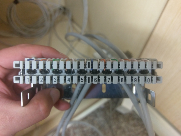 電話線施工問題(標緻端子A型)
