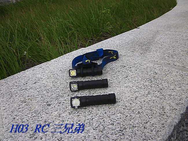 H03 RC三兄弟多用型磁吸充電頭燈