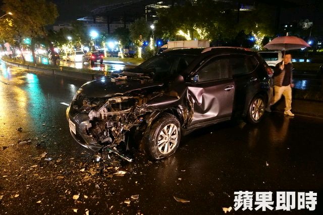 小面積側撞在宜蘭實際上演