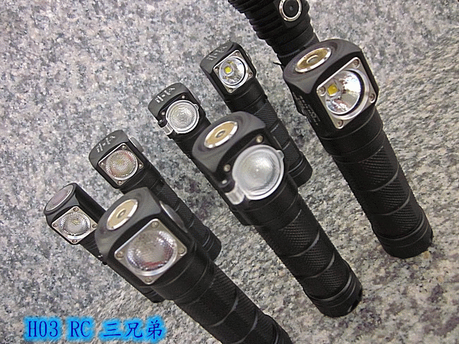 H03 RC三兄弟多用型磁吸充電頭燈