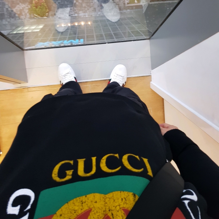 GUCCI帽T簡單開箱