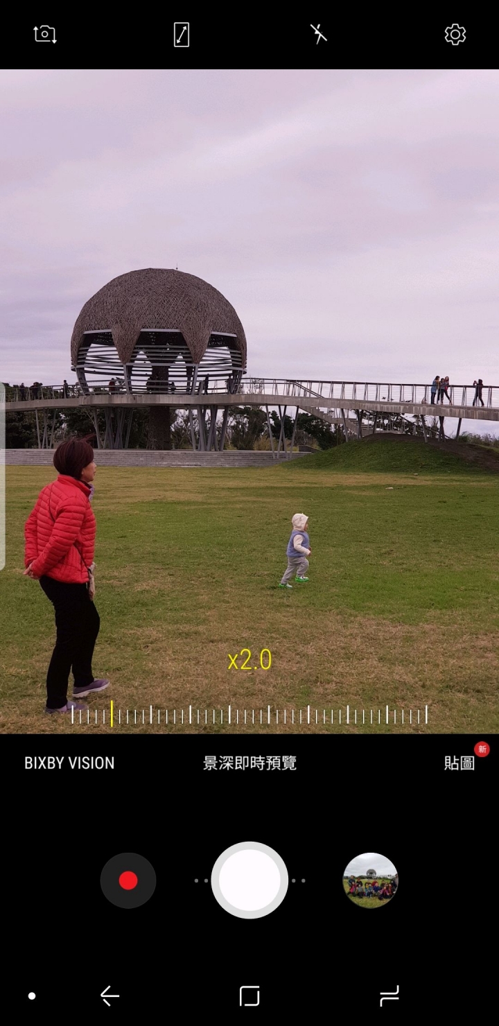 Note8景深鏡頭偏紅?