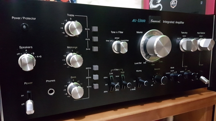 年紀跟我一樣的山水AU-11000小開箱