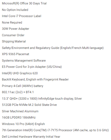 dell美國官網購買經驗分享-xps 13 2in 1