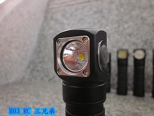 H03 RC三兄弟多用型磁吸充電頭燈