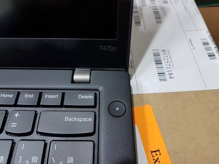 [開箱] ThinkPad T470S 簡單開箱