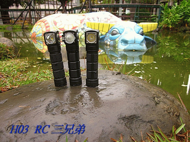 H03 RC三兄弟多用型磁吸充電頭燈