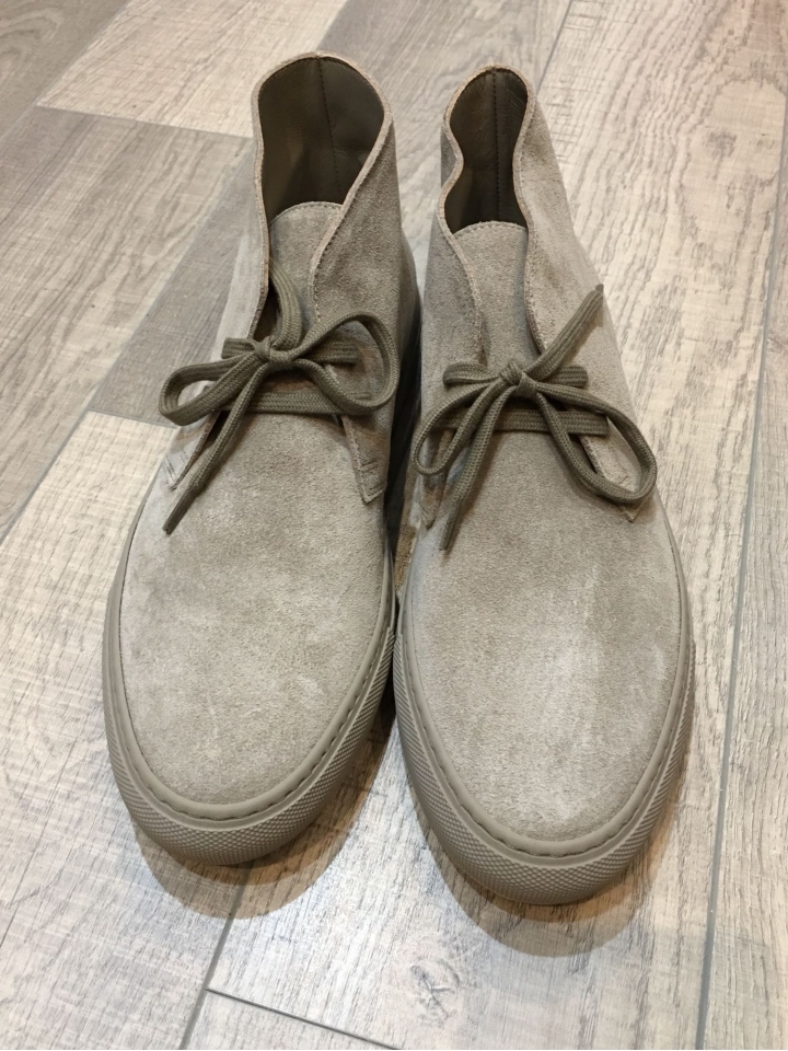 「波特開箱最終章」COMMON PROJECTS tennis Pro運動鞋 & Suede Chukka靴子