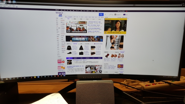 DELL AW3418DW開箱 圖多