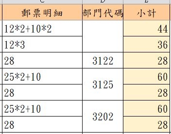 EXCEL公式運算
