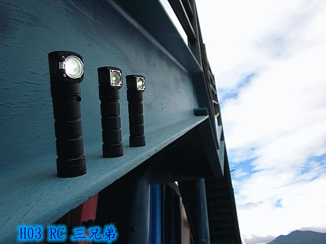 H03 RC三兄弟多用型磁吸充電頭燈