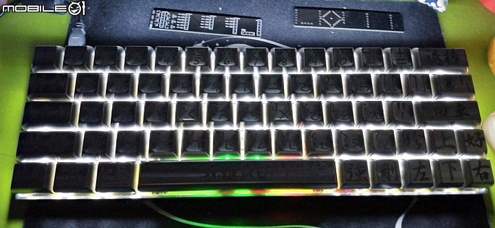 機械鍵盤-XD60 V2.0屎黃版