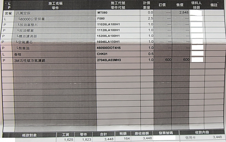Luxgen S3八萬公里定保