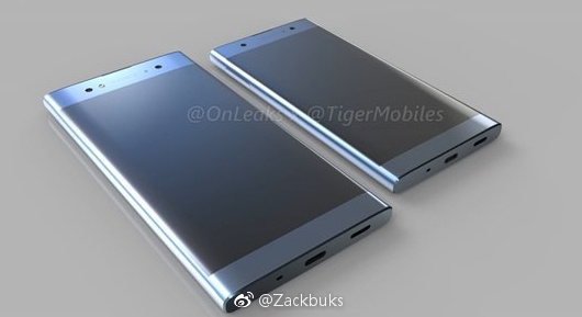SONY XA2 & XA2 Ultra 渲染圖