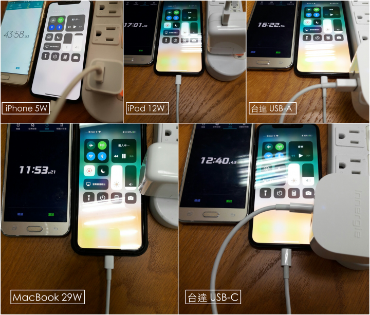 [USB-C 快充實測] Innergie PK 蘋果與三星