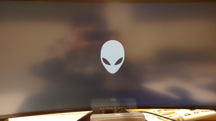 DELL AW3418DW開箱 圖多