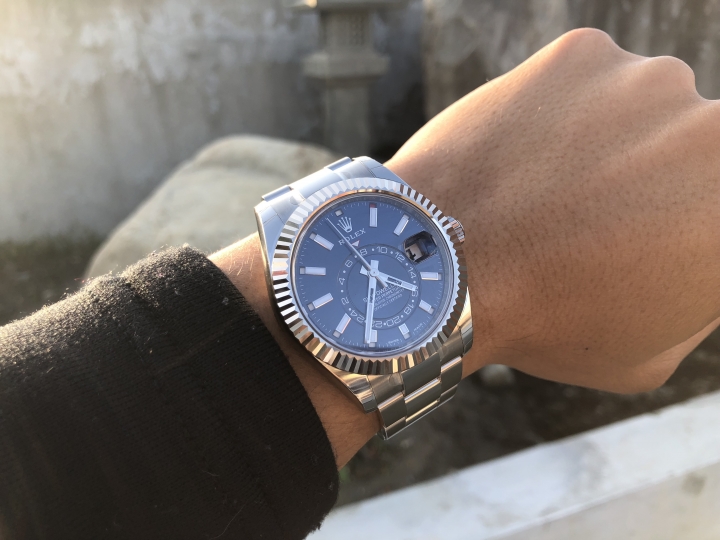 [開箱]從綠變藍的Rolex Sky Blue
