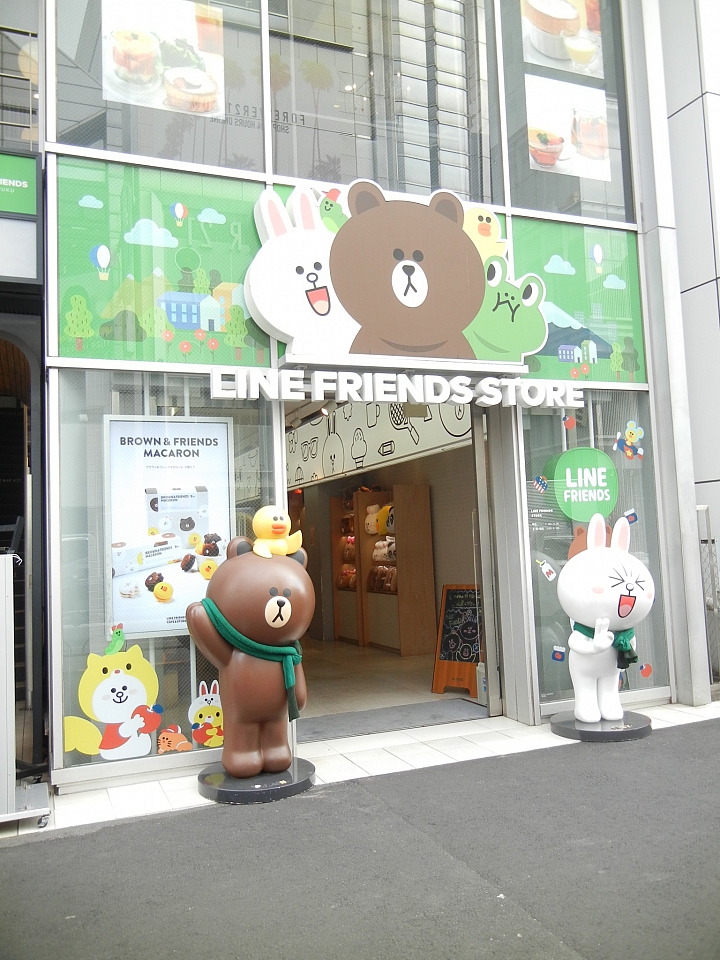【東京都・原宿】超受原宿外國觀光客喜愛的LINE FRIENDS STORE原宿。
