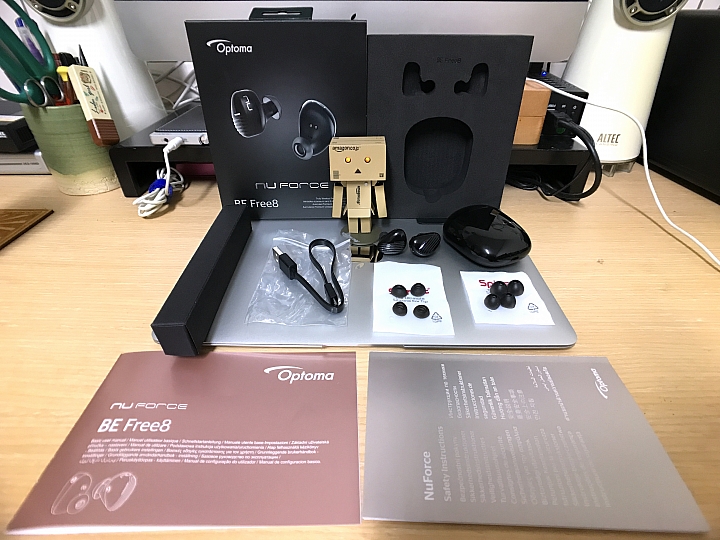 [開箱評測]Optoma NuForce BE Free8 真無線藍牙耳機～VGP 2018 金賞～