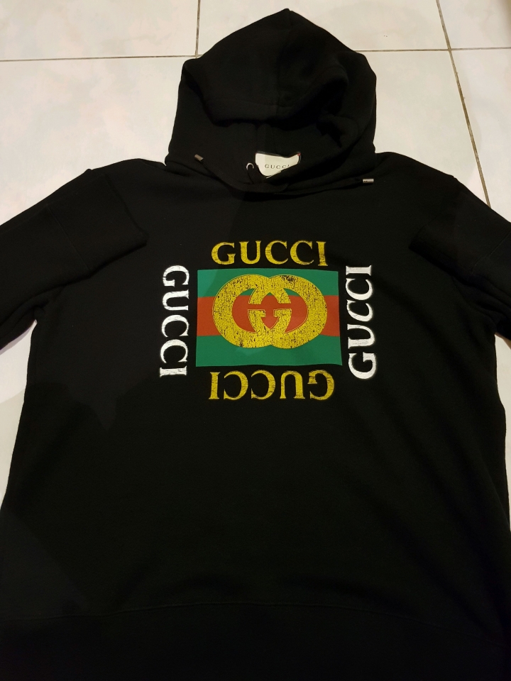 GUCCI帽T簡單開箱
