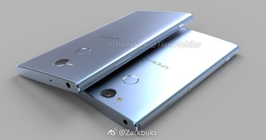 SONY XA2 & XA2 Ultra 渲染圖