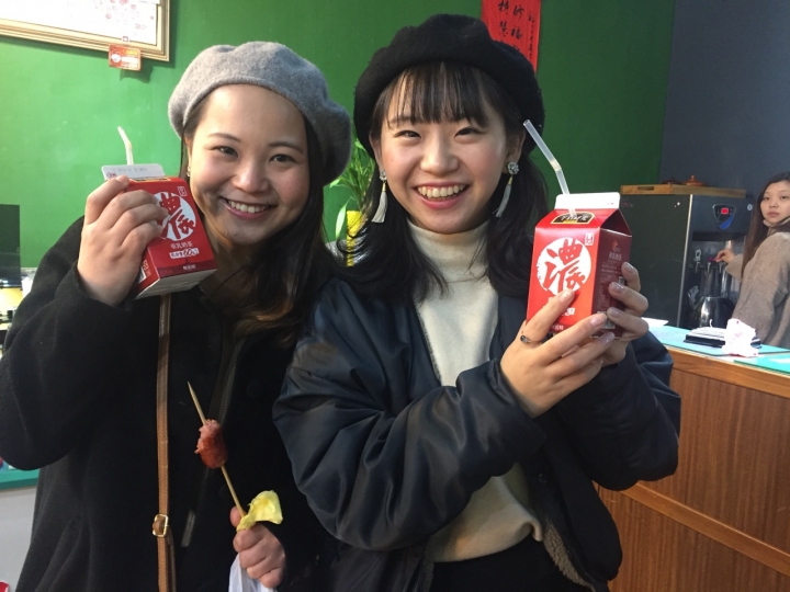 在九份與櫻花妹的豔遇XD
