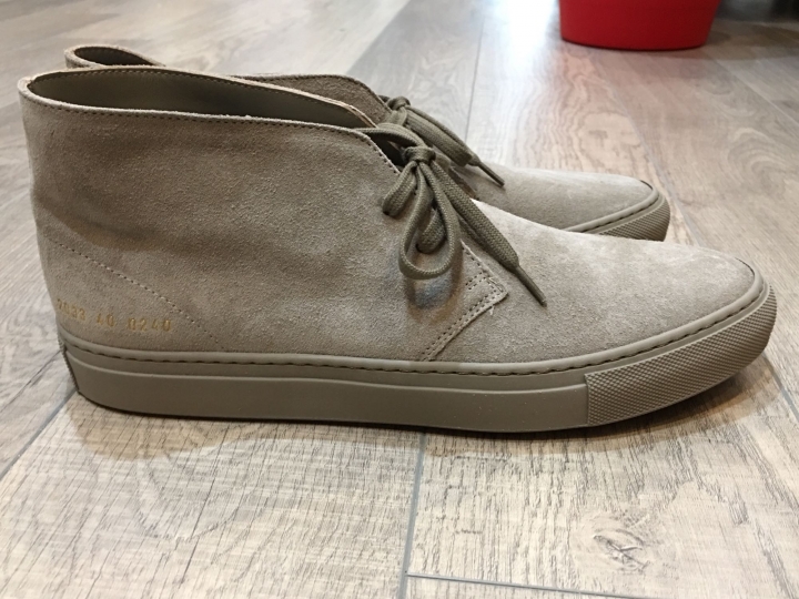 「波特開箱最終章」COMMON PROJECTS tennis Pro運動鞋 & Suede Chukka靴子