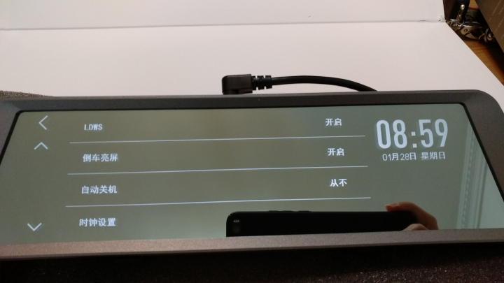 [微開箱] 捷渡D820 雙鏡頭全景流媒體(電子後視鏡)