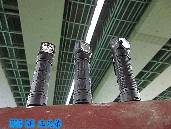 H03 RC三兄弟多用型磁吸充電頭燈