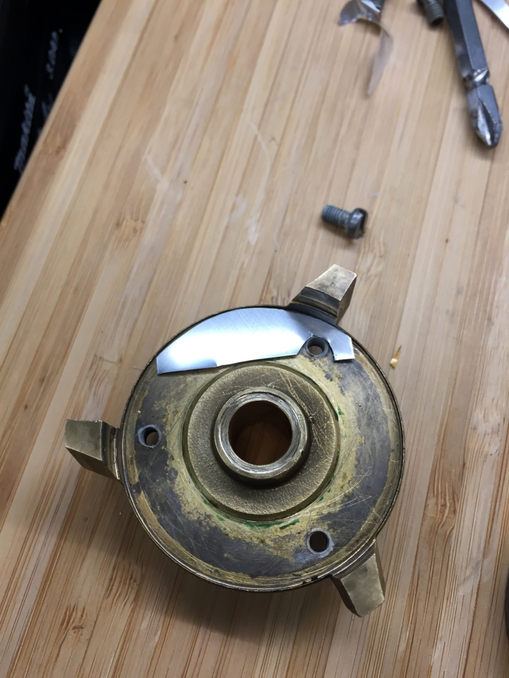 分享磨豆機Rancilio Rocky磨盤矯正