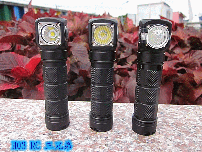 H03 RC三兄弟多用型磁吸充電頭燈