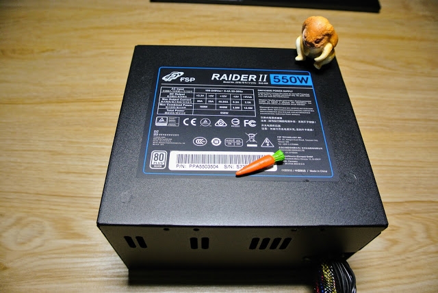 全漢 FSP RAIDER II 銀之魂 550W 電源 ~來自OOO的委託??
