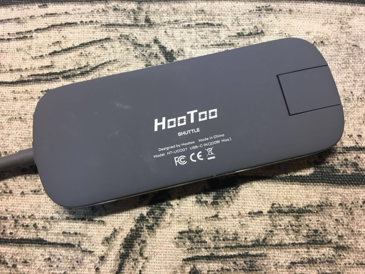 [開箱] 推薦 Hootoo USB type C hub(集線器) - UC007