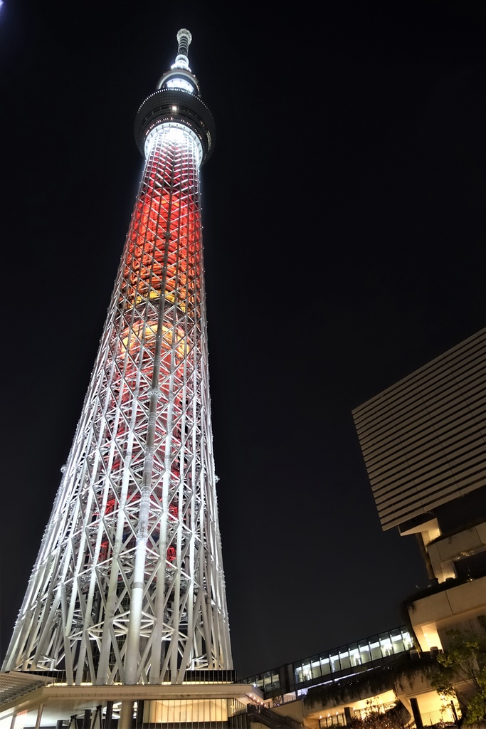 <日本>2017放風行DAY1~晴空塔夜景、我最愛的麗莎與卡斯柏特展