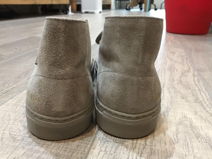 「波特開箱最終章」COMMON PROJECTS tennis Pro運動鞋 & Suede Chukka靴子