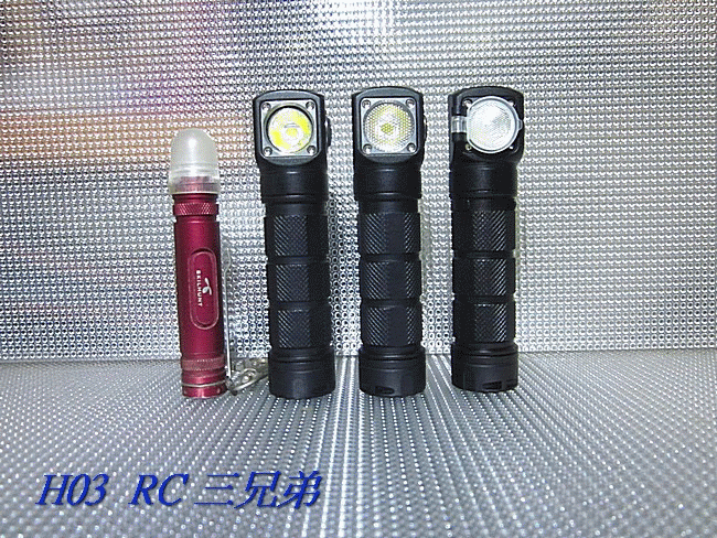 H03 RC三兄弟多用型磁吸充電頭燈