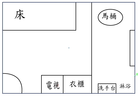 4坪套房，要如何擺設