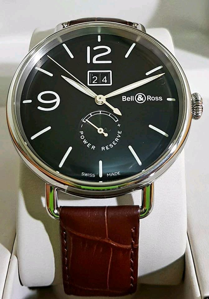 Bell&Ross 柏萊士 大日期 大錶徑 動力顯示 圓形 軍錶