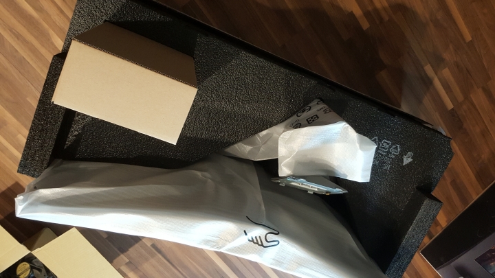 DELL AW3418DW開箱 圖多