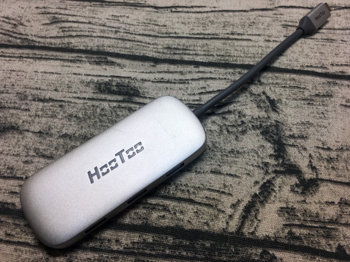[開箱] 推薦 Hootoo USB type C hub(集線器) - UC007